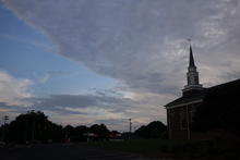 Church at dawn