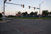 Just an intersection in OKC. 